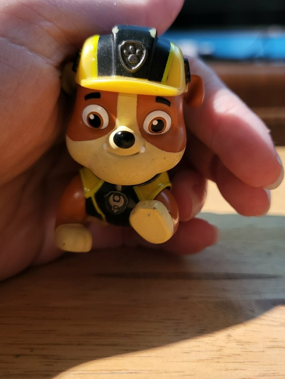 Paw Patrol Rubble Dog Figure